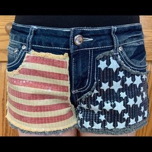 American Flag Shorts